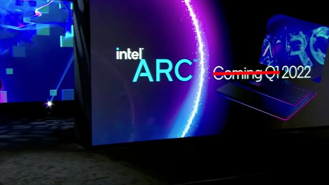 Intel entfernt leise 'Q1'-Referenzen von seiner Website für die Einführung von Arc Graphics0 (0)