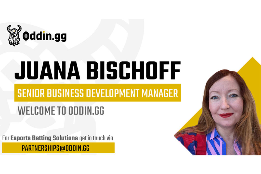 Juana Bischoff erweitert das kommerzielle Team bei Oddin.gg0 (0)
