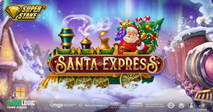Kommen Sie mit Santa Express von Stakelogic in Weihnachtsstimmung