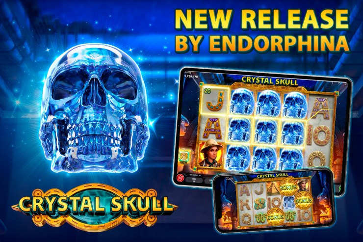 Endorphina veröffentlicht seinen neuesten Abenteuer-Slot Crystal Skull!