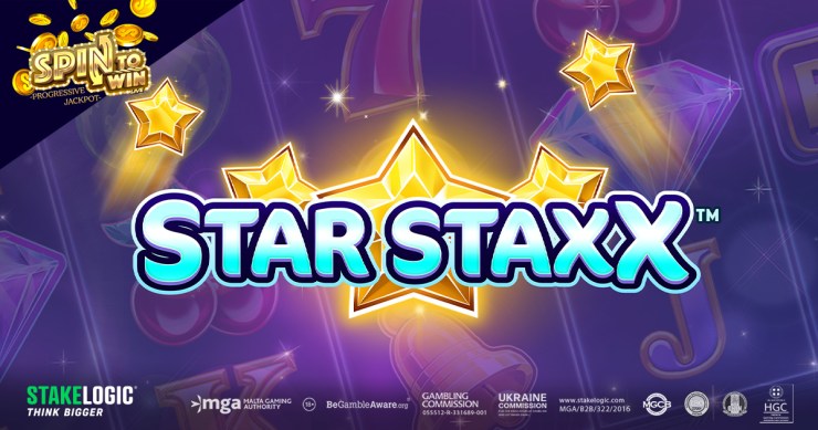 Starten Sie mit Star Staxx von Stakelogic in das Universum der großen Gewinne