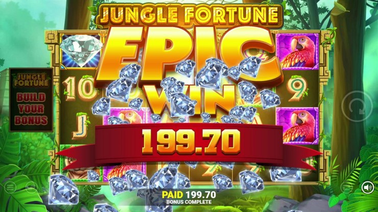 Jungle Fortune von Blueprint Gaming wird funktionswild