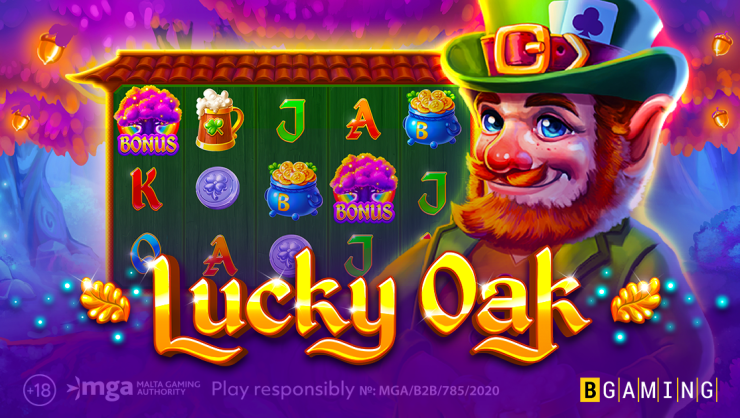Die Leprechaun-Jagd zum St. Patrick's Day beginnt mit Lucky Oak von BGaming