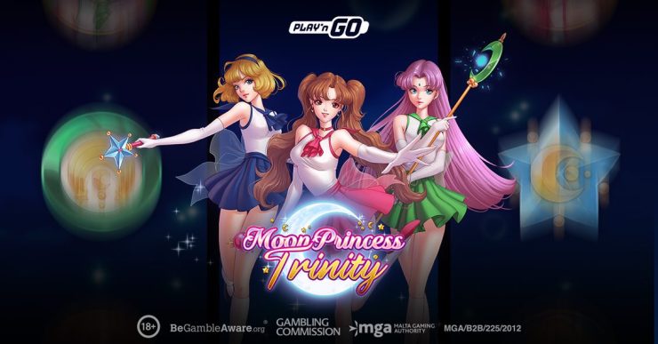 Play'n GO erschafft Mondmagie in Moon Princess Trinity