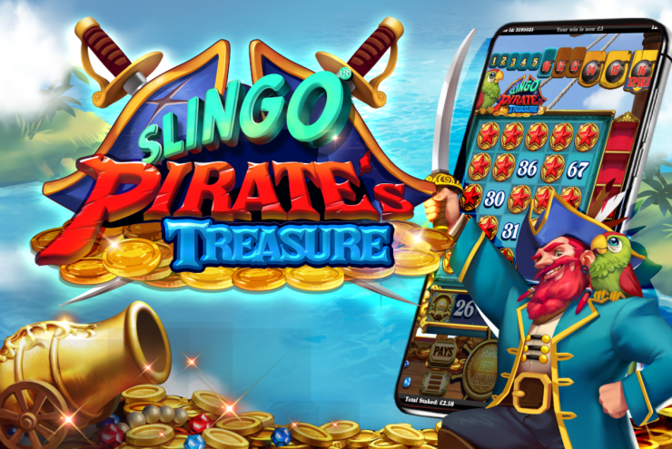 Gaming Realms segelt in Slingo Pirate's Treasure zu einem verwegenen Abenteuer