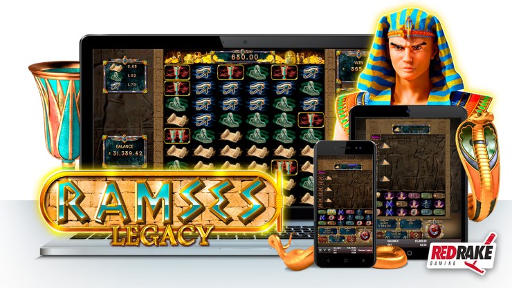 Red Rake Gaming kehrt mit der Veröffentlichung eines neuen Video-Slots nach Ägypten zurück: Ramses Legacy