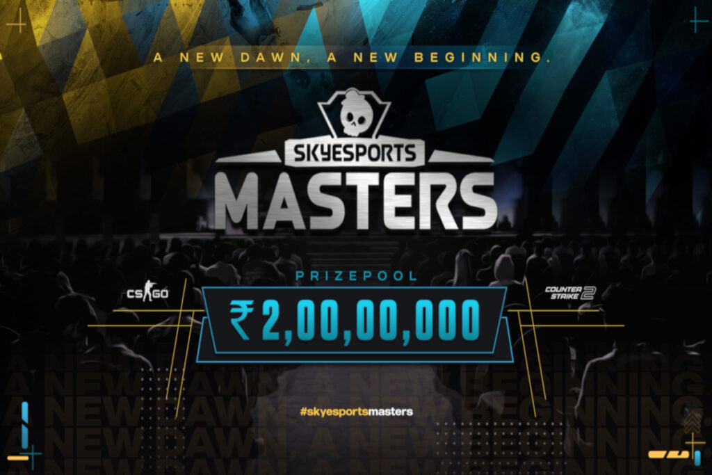 Indiens allererste Franchise-basierte eSports-Liga, Skyesports Masters, wird mit einem satten Preispool von INR 2 Crore angekündigt0 (0)